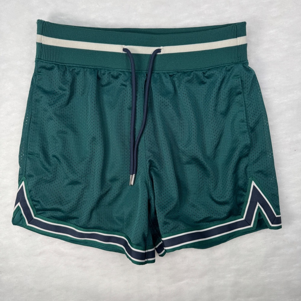 Abercrombie & Fitch Mesh Shorts XS Green Athletic Streetwear Mens